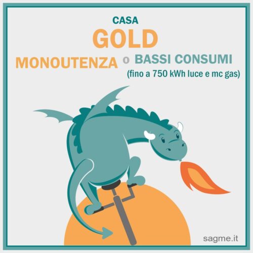 Sagme GOLD Casa Monoutenza o Bassi Consumi